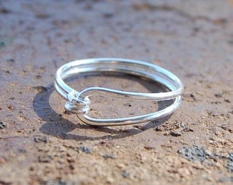 Sterling. Silver. Simple. Ring.