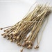 Antique Brass Head Pin 2 Inch, 23 Gauge, 2mm Ball