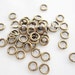 5mm, 18 Gauge Jumpring, Antiqued Gold