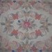 RESERVED MYCASUALCOTTAGE - Vintage Hooked Rug - Wool - Shabby French Cottage Farmhouse Prairie Chic