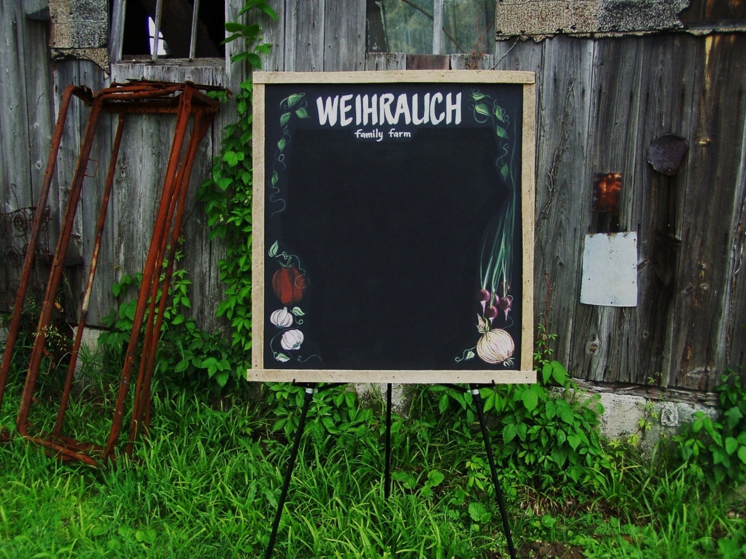 custom craft/farmer's market chalkboards