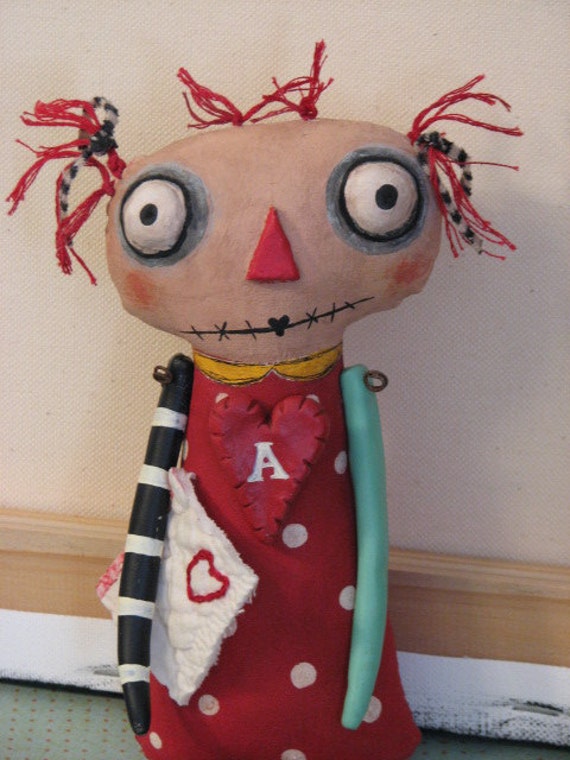 primitive art dolls