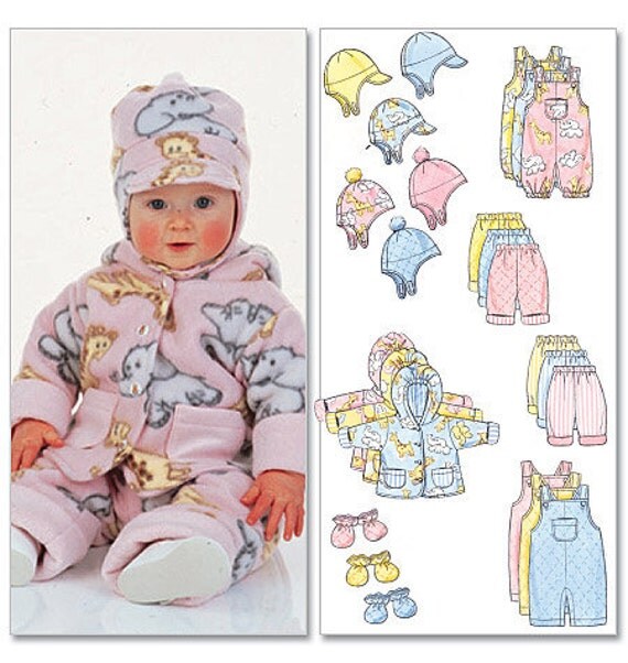 Mitts pants PATTERN Pants / Great pattern JACKET Fleece fleece baby for BABY With Hat Mitts pants PATTERN Pants / Great pattern JACKET Fleece fleece baby for BABY With Hat