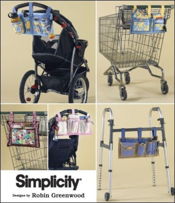 WALKER / STROLLER / GROCERY CART ORGANIZERS TOTES BAGS