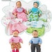BABY DOLL PATTERN Make Clothes for 15 Inch Dolls / Bitty Baby and Bitty Twins / Outfits for Boy Dolls