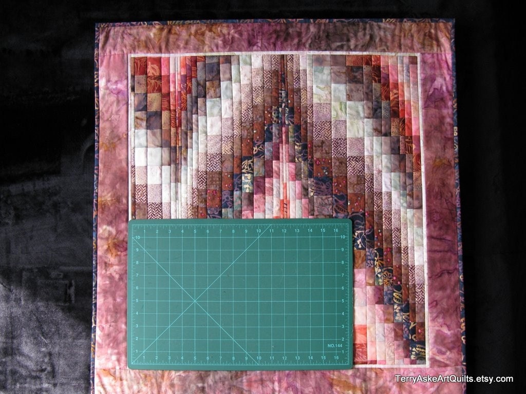 Quilted Wall Hanging Bargello Style
