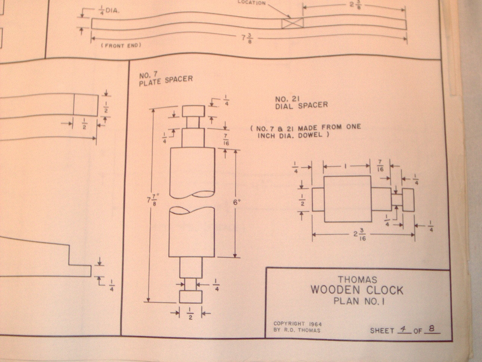 Thomas Wooden Clock Plans
