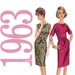 1960s Sash Dress Vintage Pattern - B34 - Vogue 5782 - Uncut, Factory Folds