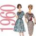 60s Slenderette Dress Vintage Pattern - B32 - Simplicity 3446