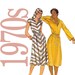 70s Hooded Dress Vintage Pattern - B30 - Butterick 5249 - Uncut, Factory Folds, NOS