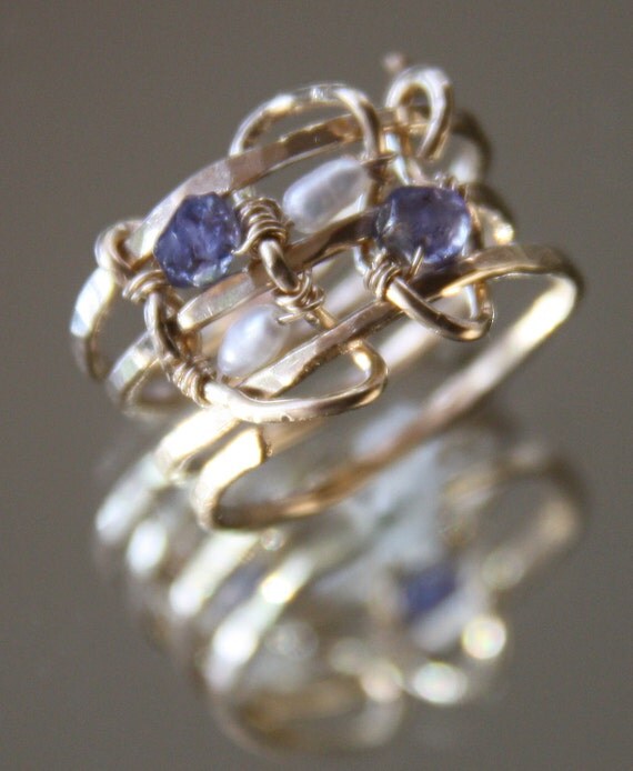 Gold wrap ring