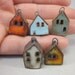 5 Miniature House Charms