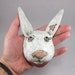 No Bunny ...Wall Bust in Stoneware