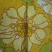 NOS Vintage Lemon Yellow Floral Pillowcases