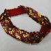 Flame Belt in knitted Dragonhide custom for Josh