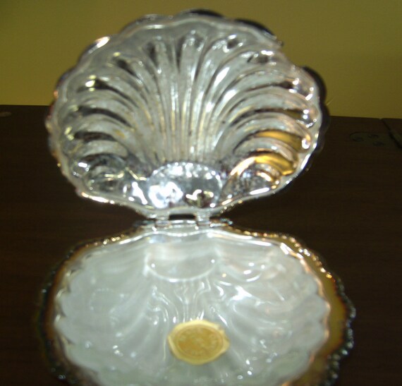 vintage SEASHELL ASHTRAY by VintageClothesShow on Etsy