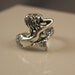 Sterling Silver Mermaid Ring Size 7
