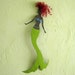 SALE - Isabella - Mermaid Metal Wall Sculpture - Signed Original