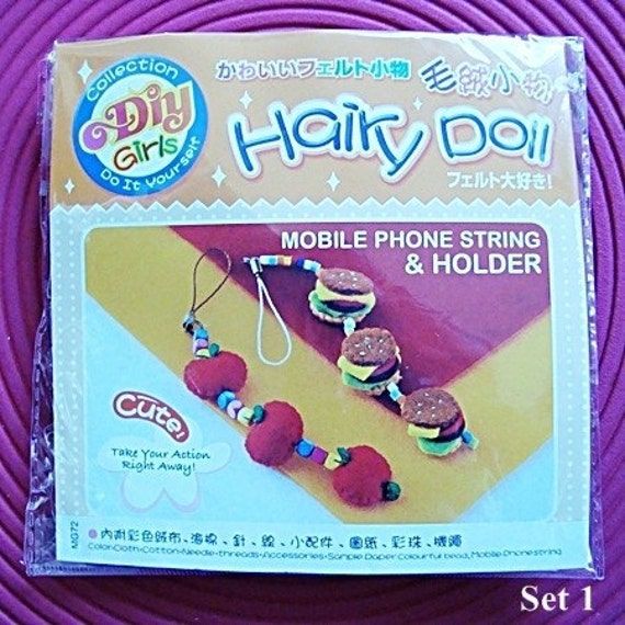 DIY Cell Phone/Keychain String Holder Kit You Pick Your Set