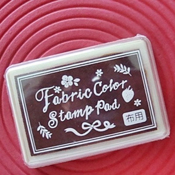 Stamp Pad For Fabric Fabric Color Stamp Pad Brown