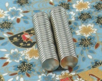 25 Pack 3/8" x 1/16" Neodymium Rare Earth Magnets (13-08-115)