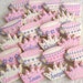 Princess Tea Party Cookies - PERSONALIZED - Tea Cup Decorated Cookies - Princess Crown Decorated Cookies - 2 Dozen Cookies
