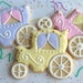 Princess Carriage Cookie Favors - 1 Dozen
