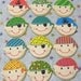 Pirate Face COOKIE FAVORS - Pirate Party Cookies - Girl Pirate Cookies - Pirate Decorated Cookies - 1 Dozen