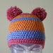 Cute Warm Hat Handmade Crocheted Children Hat
