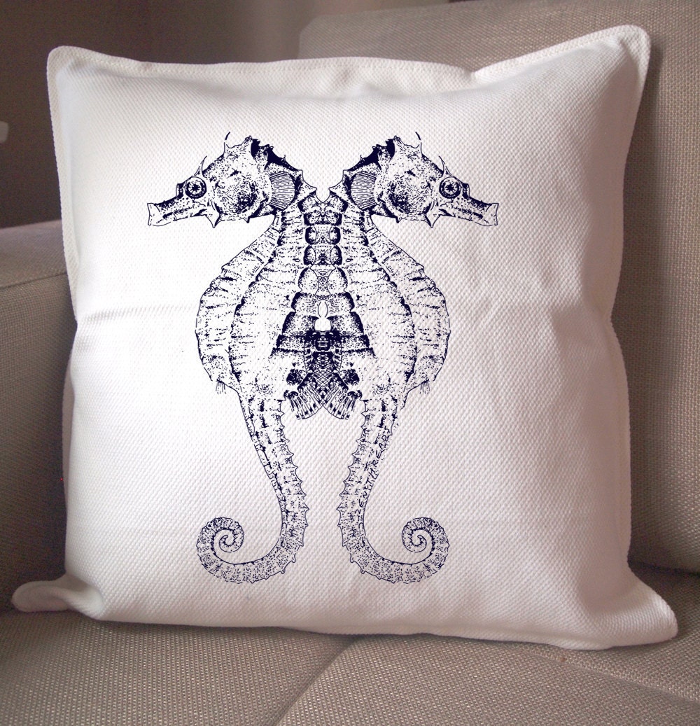 seahorse body pillow