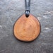 Reserved for Moontree13. Natural Wood Pendant - Pear - to Increase Lust.