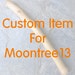 Custom Item for Moontree13.