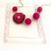 Bright summer statement necklace