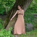 Organic Natural Beauty Jersey Halter Dress