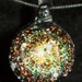 cremation glass jewelry remembrance keepsake necklace pendant human / pet ashes