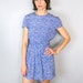 Pretty Periwinkle Floral Dress