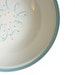 Mid Century Homer Laughlin Turquoise Scroll Serving Bowl