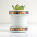 Vintage Ceramic Folk Art Planter