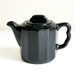 Little Black Teapot - Vintage Syracuse China Creamer