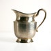 Vintage Hammered Silver Pitcher