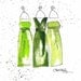 Emerald Green Dresses Art Print