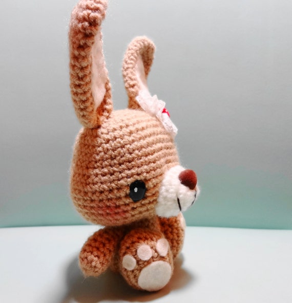 PDF Amigurumi Pattern: Big Feet Bunny from OrangeZoo on Etsy Studio