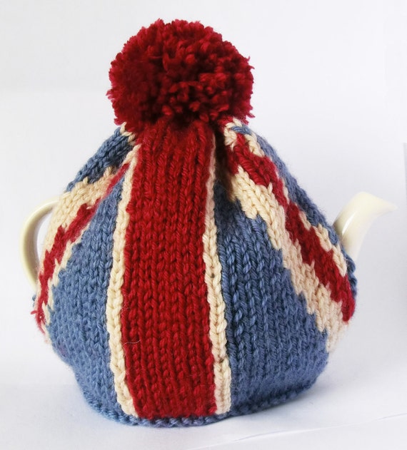 union jack knit hat
