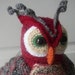 Owl Artist Doll OOAK......Free Shipping