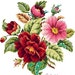 Small bouquet. Cross stitch pattern