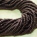 8/0 1 Cut Metallic Antique Bronze Czech Glass Charlotte Seed Bead Strand