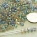 5x2mm Beach Glass Mix Two Hole Czech Glass TWIN Seed Beads 10 Grams (E156)