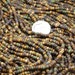 NEW 8/0 Matte Opaque Solids N Stripes Picasso Mix Czech Glass Seed Bead Strand