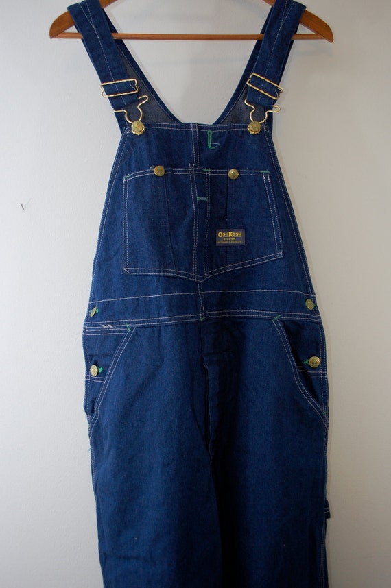 Vintage OSHKOSH B'GOSH Overalls UNION made Sanforized 36 x