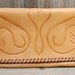Vintage Tooled Leather Checkbook Wallet hand made